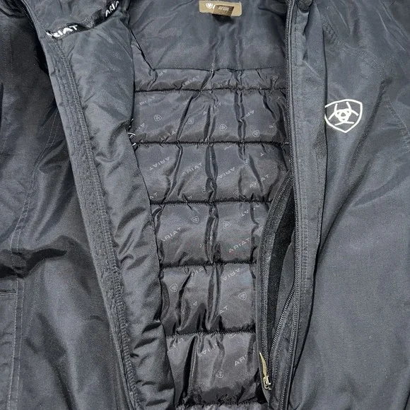 Ariat Men's Team Logo Black Concealed Carry Insulated Full Zip Jacket Size XL